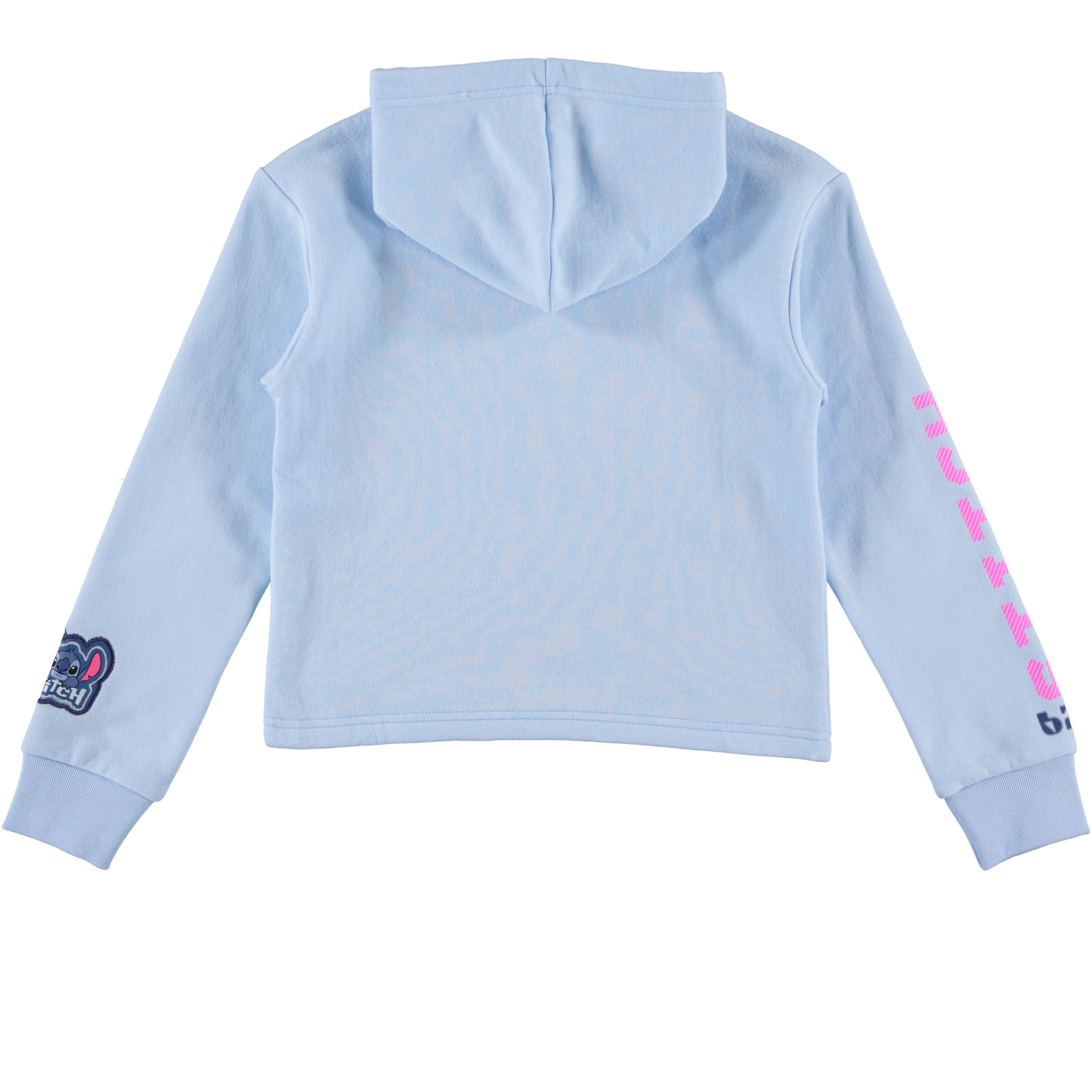 Disney Girls Lilo & Stitch Clothing Set - Stitch Sweatshirt Hoodie and Jogger - 2-Piece Outfit Set - Sizes 4-22
