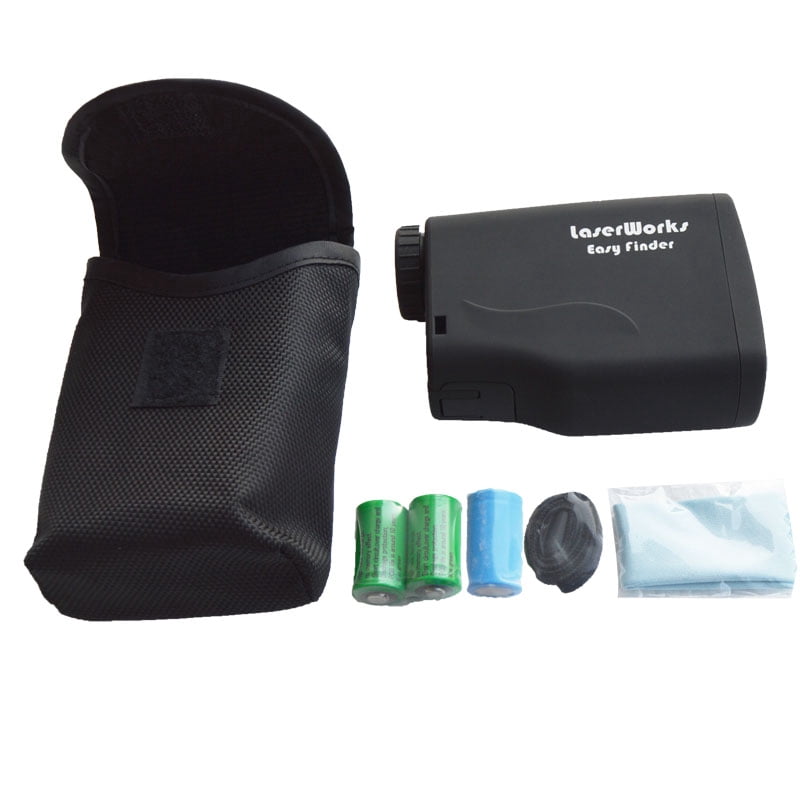 INTBUYING Laser Technology Rangefinder 5-600m Outdoor Golf Sport Tool Camping Slope Distance