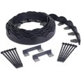 thumbnail image 1 of EasyFlex 3210E-40C Scallop No-Dig Landscape Edging, 40' Black, 1 of 1