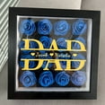 thumbnail image 2 of Eternal Rose DIY Photo Frame Customizable Flower Shadow Display Cabinet for Dad Birthday, 2 of 6