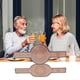 thumbnail image 3 of Insulation Pad Round Bottom and Oval Bottom Set Long Handle Pad Anti-Scalding Easy-to-Grab Bread Transfer Pad B, 3 of 5