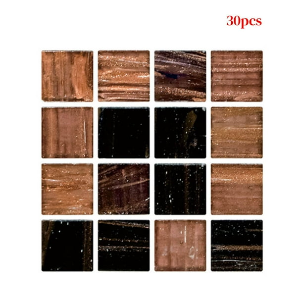 Yuarrent 30 piezas autoadhesivas 3D pegatinas de azulejos de pared cocina baño mosaico decoración del hogar Decoración del hogar MSC061