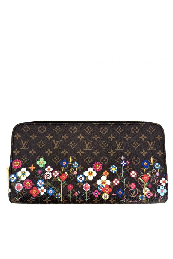 Pre-Owned Louis Vuitton Women's Monogram LV x TM Zippy Wallet Long Wallet, designed by Takashi...