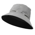 thumbnail image 2 of Delayuji Sun Hats for Men Women Four Season Polyester Soft Fashion Travel Casual Outdoor Hat Free Size Pot Bucket Hat, 2 of 2