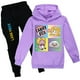 thumbnail image 1 of Lankybox Chándal con estampado para niños y niñas, trajes de manga larga con capucha, sudaderas, pantalones de chándal, conjunto informal, 1 of 2