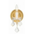 thumbnail image 4 of 4471-GD-CL-MWP Crystorama Lighting Maria Theresa - 1 Light Wall Mount-11.5 Inches Tall and 6 Inches Wide-Gold Finish-Hand Cut Crystal Type, 4 of 8