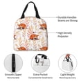 thumbnail image 2 of Kdxio Cute Sleepy Fox Print Insulated Lunch Bag,Reusable Tote Lunch Box for Women Men,Leakproof Cooler Lunch Bags for Work Office Travel Picnic, 2 of 6