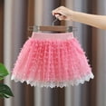 thumbnail image 2 of XXWXYD Girls Skirt Spring Summer Baby Soft Cake Skirt Mesh Princess Short Tutu Playtime Toddler Twirl 𝖥lowy Layered Par𝗍y Casual Everyday Wear, 2 of 8
