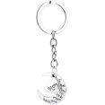 thumbnail image 1 of I Love You To The Moon And Back Keychains For Gift, 1 of 4