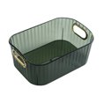 thumbnail image 1 of Grande Capacité Boîte de Rangement Transparente Multifonctionnelle avec Poignée Conteneur de Rangement pour Maquillage, 1 of 7