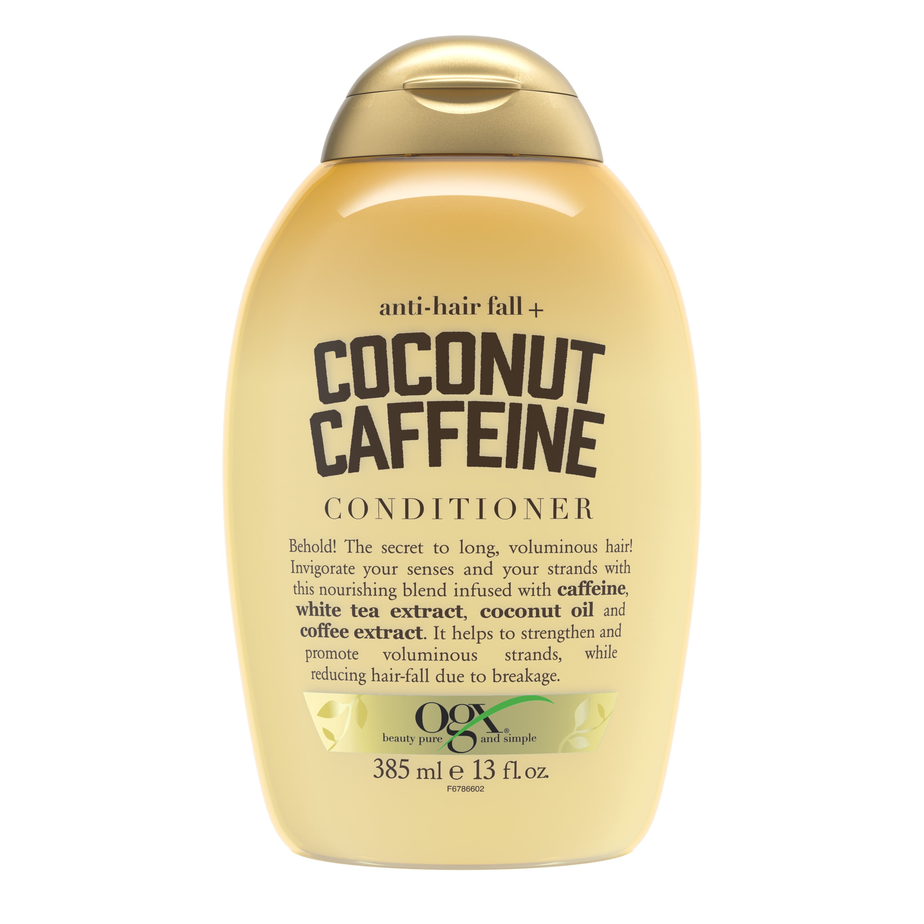 OGX Anti-Hair Fall + Coconut Caffeine Strengthening Conditioner with ...