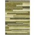thumbnail image 2 of Addison Rugs Chantille Indoor/Outdoor Transitional Stripes Olive Washable Rectangle Rug, 5' x 7'6", 2 of 6