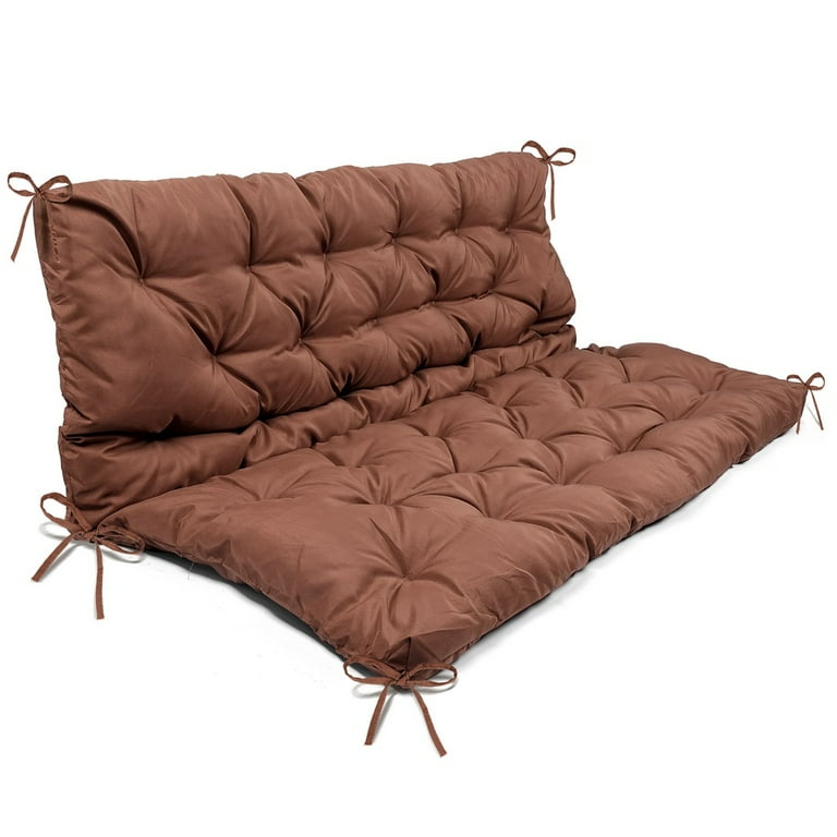 Walmart's Brown Polyester Swing Replacement Cushion, 2-3 Walmart's Brown Polyester Swing Replacement Cushion, 2-3