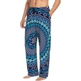 thumbnail image 6 of Sikiie Dot Painting Pajama Pants Men, PJ Bottoms, Sleep & Lounge Pants-X-Large, 6 of 6
