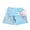 Blue, variant on WOYY Little Boys Pajama Shorts Cute Animal Sleepwear Bottoms Pull-On Shorts, Sizes 6-8Y