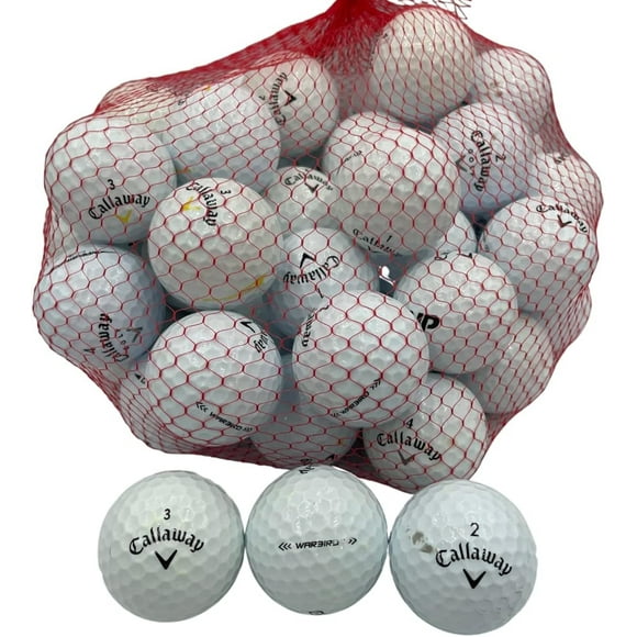 Golf Ball Planet - Callaway Warbird Recycled Golf Balls 4A/Near Mint (50 Pack)