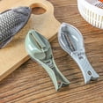 thumbnail image 4 of Nilvkv Brosse à Poisson avec Couvercle Écailles de Poisson-Design de Manche Unique Râpe Rapide Éplucheur Grattoir, 4 of 5