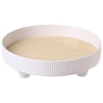 thumbnail image 1 of DOLITY European Retro Vanity Tray Dressing Table Jewelry Cosmetic Perfume Storage Key Tray Decoration Display Home Ornament White, 1 of 8