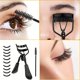 thumbnail image 2 of Rizador de pestañas y cepillo para cejas para mujer con rizador de pestañas, 4 recambios de silicona para pestañas y cejas., 2 of 2
