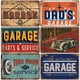 thumbnail image 5 of Pintura de hojalata retro de garaje americano, estilo industrial, fondo de reparación de automóviles, pintura decorativa sin marco para colgar en la pared, 5 of 6