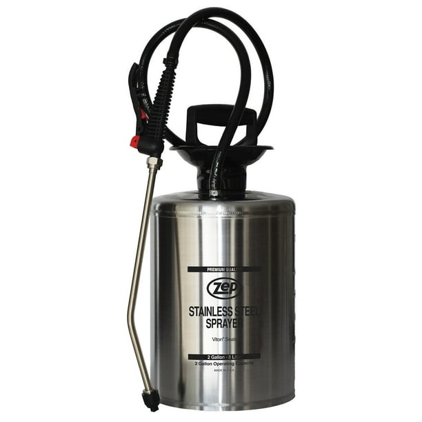Zep HeavyDuty Stainless Steel Sprayer 2 Gallon 809801 (1 Unit)