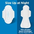 thumbnail image 6 of Equate Maxi Pads with Flexi-Wings, Regular Absorbency, Size 1, 45 Count, 6 of 12