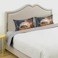thumbnail image 3 of Coolnut Flame Baseball Pillowcase for Hair and Skin Silk Pillowcase Standard Size 20 ×26Inn, Soft and Breathable Slippery Satin Pillowcase Covers for Sleep Decor Giftsation 910, 3 of 7
