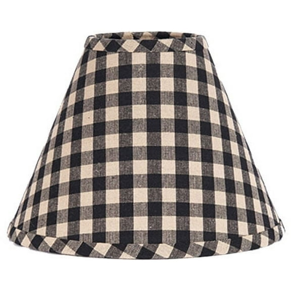Heritage House Black 6" Bulb Clip Fabric Lamp Shade by Raghu