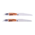 thumbnail image 4 of Century Drill & Tool 07003 9" Demolition Series Bi-Metal Reciprocating Saw Blade, 8/10T, 2 Pack, 4 of 6