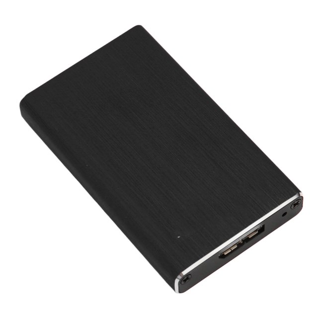 Caja MSATA A USB 3.0, Caja USB3.0 A MSATA Indicador LED Suspensión Automática UASP De 6 Gbps Para Conexión