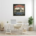 thumbnail image 2 of Stupell Industries Custom Rides Motorcycle Sign Vintage Americana Bike , 30 x 30, Designed by Jennifer Pugh, 2 of 6
