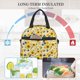 thumbnail image 4 of Easygdp Navy Blue Leaf Sunflower Caja de Almuerzo para Mujeres y Hombres, Bolsa de Almuerzo Insulada, Bolsas Reutilizables Impermeables para Viajes, Trabajo y Picnics, 4 of 7
