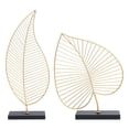 thumbnail image 3 of Escultura de hierro perfecl Hoja de Monstera Arte Dormitorio Hogar Tamaño Pequeño y Grande, 3 of 7