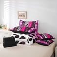 thumbnail image 6 of Castle Fairy Queen 7-Piece Teens Abstract Animal Stripes Bedding Set, 6 of 8
