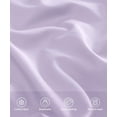 thumbnail image 3 of Warmstar 100% Cotton Pillow Cases Standard Size Set of 2, 600 Thread Count Pillowcases 20x26 Inches, Soft Long Staple Cotton Pillowcases Breathable with Envelope Closure,Lavender, 3 of 7