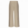 thumbnail image 7 of Ccpelsie Baggy Sweatpants For Girls Trendy Oversized Wide Leg Loose Fit Pants Elastic High Waist Drawstring Athletic Joggers(Khaki,6-8 Years), 7 of 7