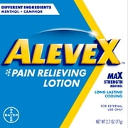 AleveX Pain Relieving Lotion, Pain Reliever, 2.7oz