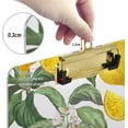 thumbnail image 3 of FMSHPON Lemon Tropical Fruit Yellow Limon Summer Print Clipboard Hardboard Wood Nursing Clip Board and Pull for Standard A4 Letter 13x9 inches, 3 of 7