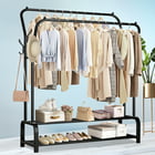 Better Homes & Gardens 2 Tier Garment Rack with 3 Drawer Closet ...