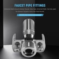 thumbnail image 4 of Adjusting the Angle of Intake Pipe Copper Shower Angled Curved Foot Eccentric Screw Corner Faucet Accessor B, 4 of 4