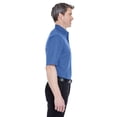 thumbnail image 3 of UltraClub Men's Tall Classic Wrinkle-Resistant Short-Sleeve Oxford - FRENCH BLUE - XLT, 3 of 3