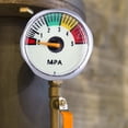 thumbnail image 3 of UNTERING Gas Cylinder Pressure Gauge Propane-Tank Gauge for Cylinder BBQ Gas-Grill Leak Detector Pressure Meter -/- Thread, 3 of 6