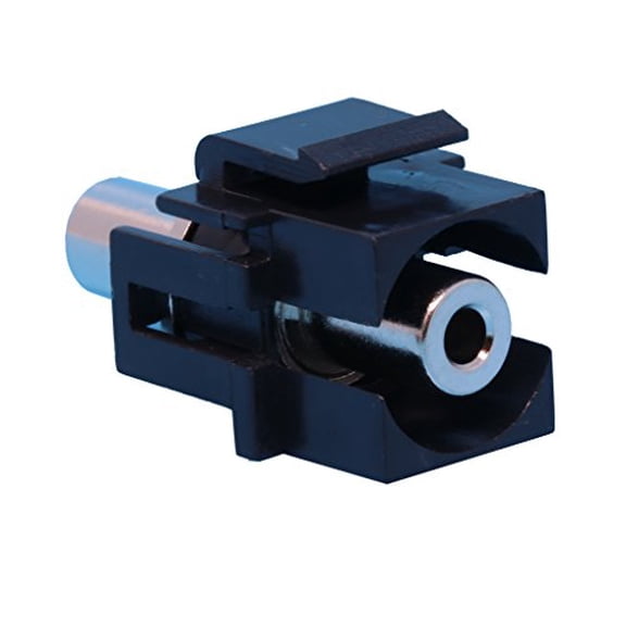 RiteAV 3.5mm Keystone Jack Female to Female - Black