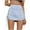 Blue, variant on hotojiny Womens Tennis Skirts with Shorts Casual Drawstring Ruched Gym Golf Skorts Lounge Soft Workout Running Shirts
