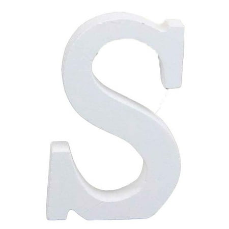 Wood Wooden Letters White Alphabet Wedding Birthday Party Home Decorations S room decor home decor