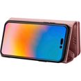 thumbnail image 3 of Wallet Case for iPhone 14 Pro Max for Women, Shoulder Crossbody Purse Handbag Neck Strap Lanyard Cover with ID Card Holder Phone Case for iPhone 14 Pro Max XK Rose Gold, 3 of 18