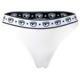 thumbnail image 2 of CHIARA FERRAGNI Slip para Mujer Pack de 2 - Briefs, Algodón Elástico, Cintura con Logotipo, uni Blanco XL (X-Large), 2 of 3