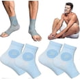 thumbnail image 1 of 2 pares de calcetines para neuropatía, calcetines de compresión para alivio, calcetines para fascitis plantar, calcetines de soporte para tobillo y pie., 1 of 4