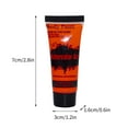 SATRINO Red CreamBlendable Face Body Paint Stick for Adults Children