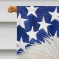 thumbnail image 3 of Carolines Treasures CK6612CHF Maltese American Canvas House Size Outdoor-Flags, Multicolor, 3 of 4